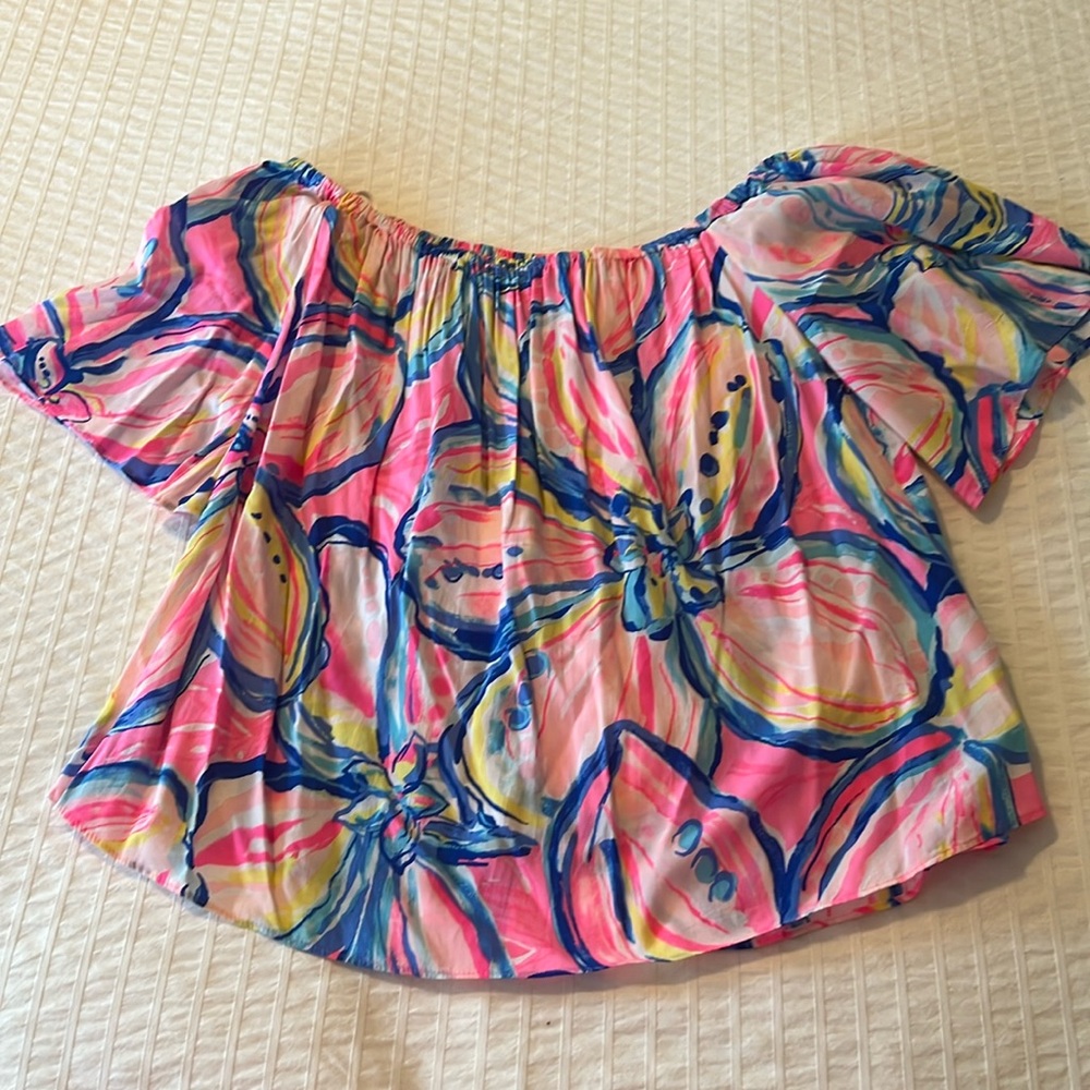 Lilly Pulitzer NWT Satin Too